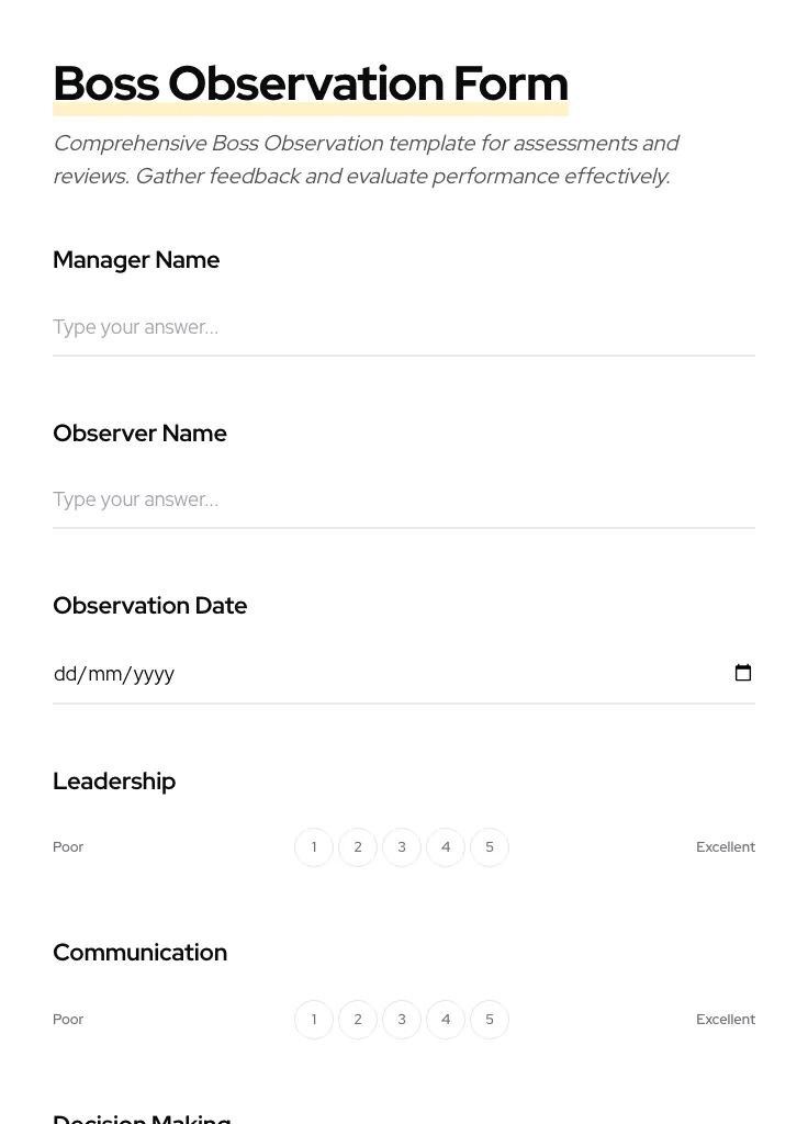 Boss Observation preview