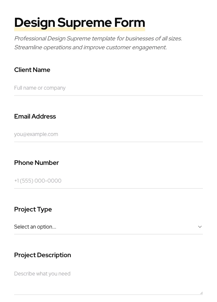 Design Supreme preview