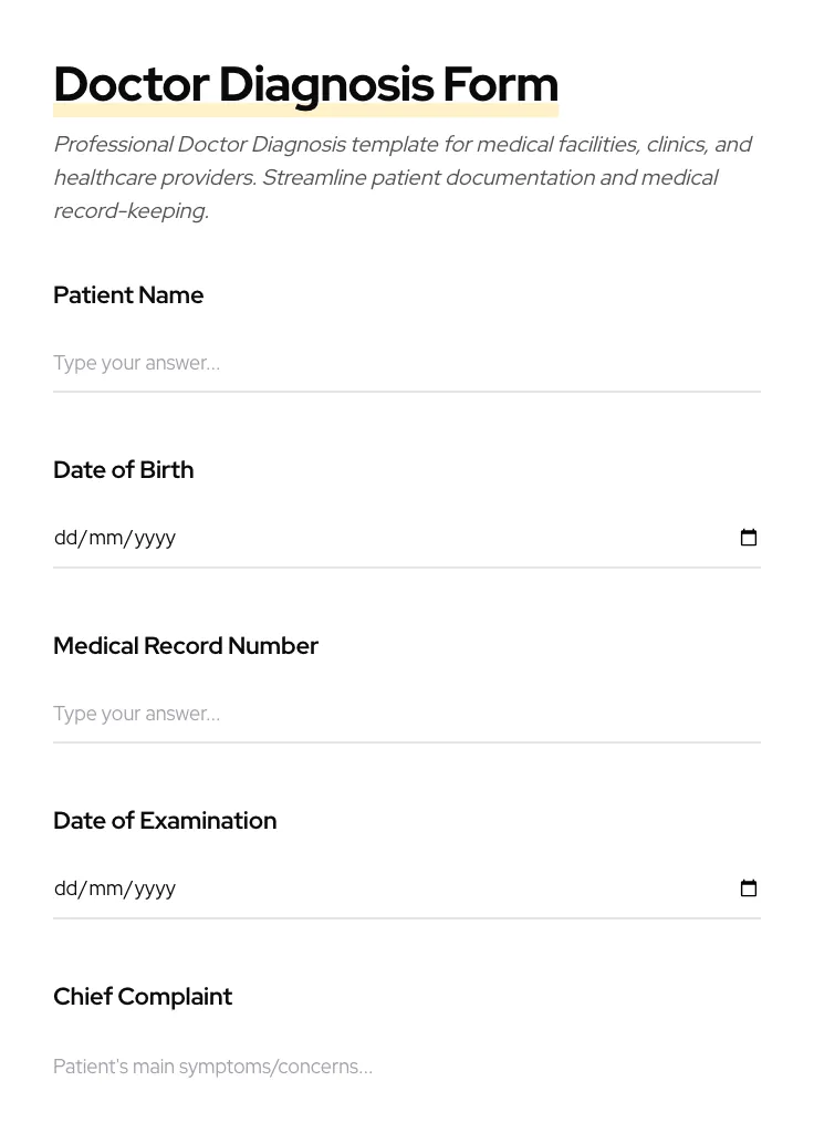 Doctor Diagnosis preview