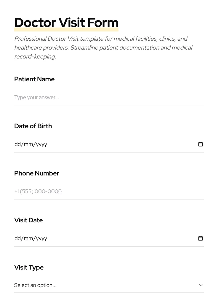 Doctor Visit preview