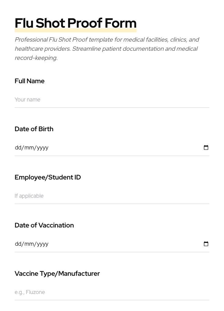 Flu Shot Proof preview