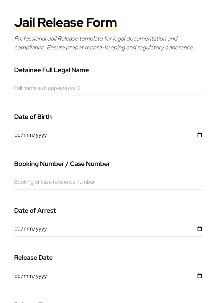 Jail Release preview