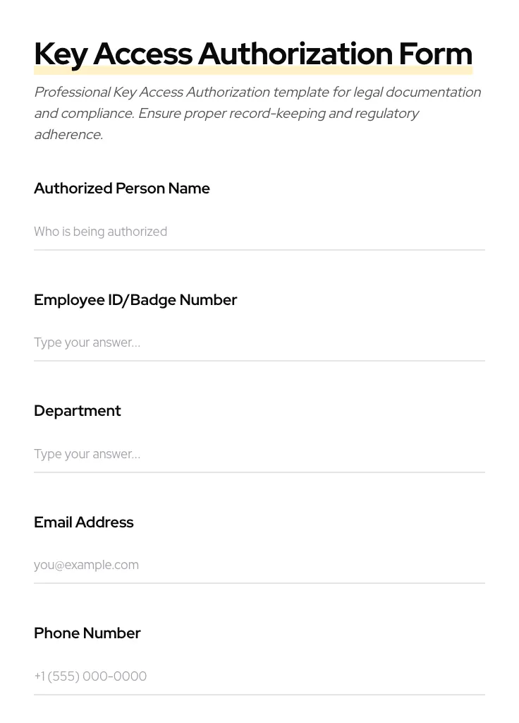 Key Access Authorization preview