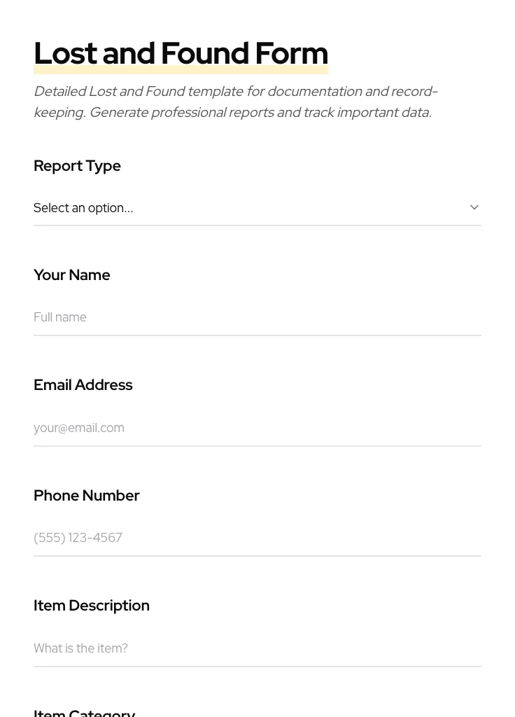 Lost and Found preview