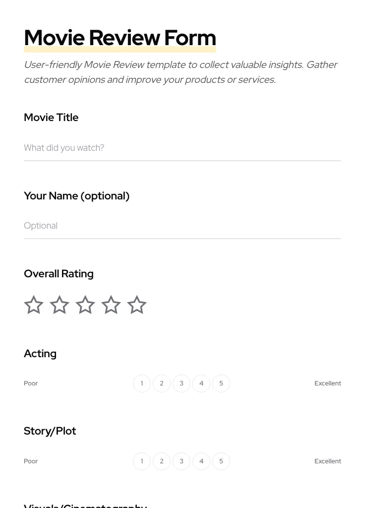 Movie Review preview