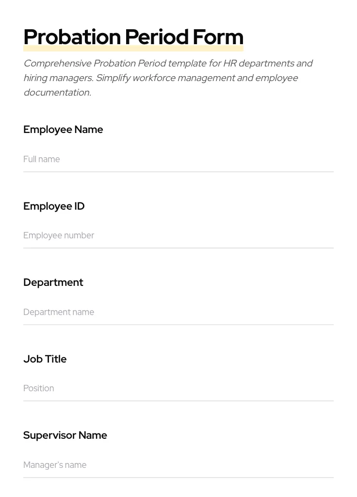 Probation Period preview