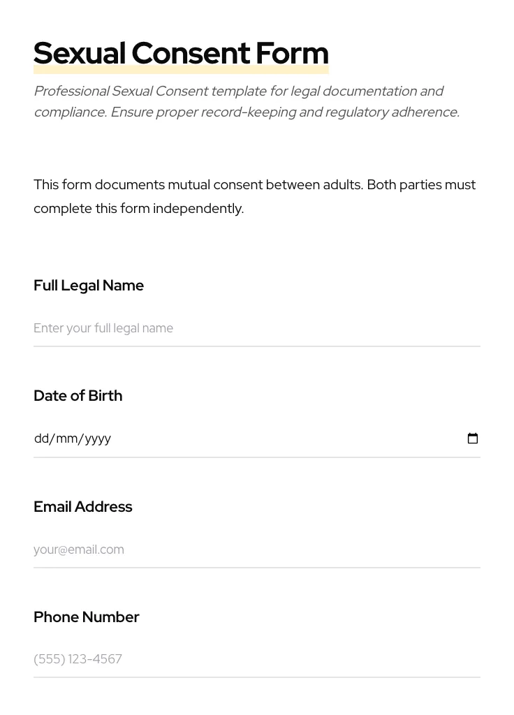 Sexual Consent preview