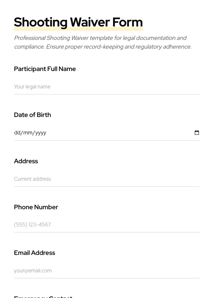 Shooting Waiver preview