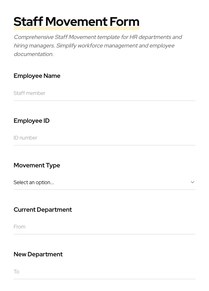 Staff Movement preview