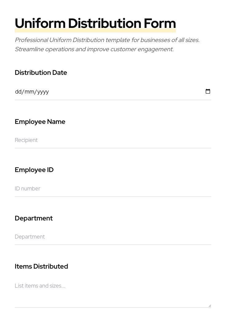 Uniform Distribution preview