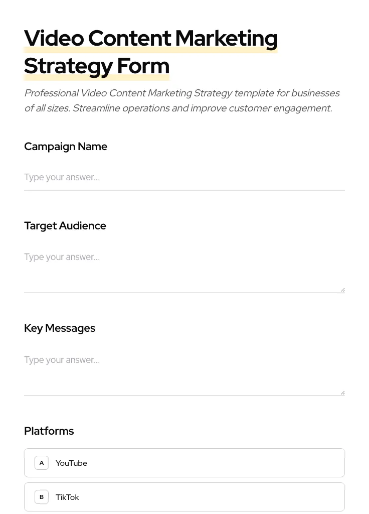 Video Content Marketing Strategy preview